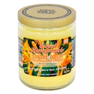 Smoke Odor Candle Sweet Honeysuckle