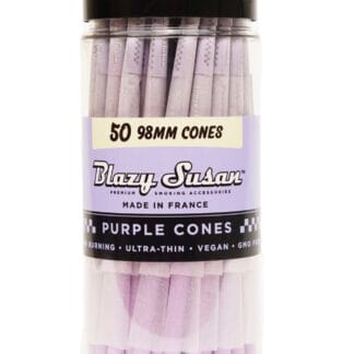 Blazy Susan Cones Purple 98mm 50pk