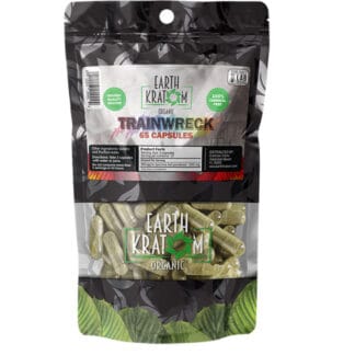 kratom capsules, trainwreck strain, earth kratom