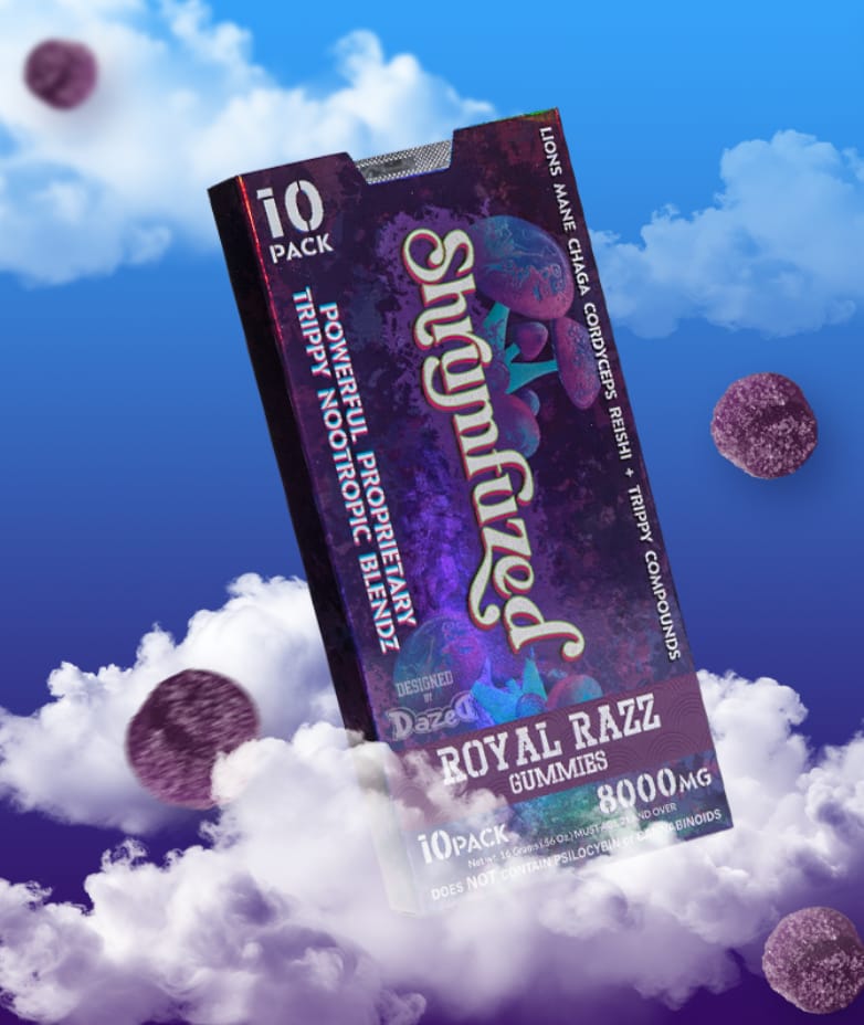 Shrumfuzed Gummies 10pk- Royal Razz