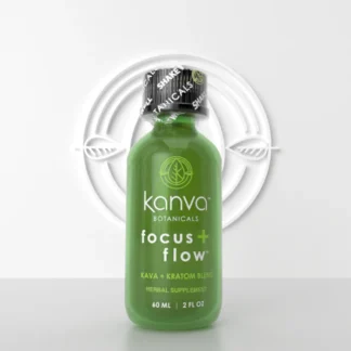 kanva focus and flow kratom kava shot