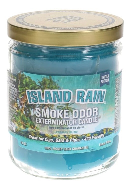 Island Rain Smoke Odor Exterminator Candle