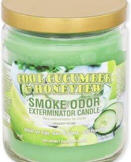 Cool Cucumber Smoke Odor Exterminator Candle