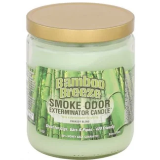 Smoke Odor Candle Bamboo Breeze