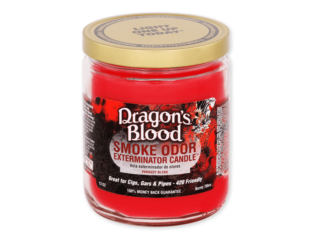 dragon's blood smoke odor exterminator candle