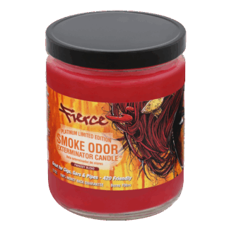smoke odor candle fierce