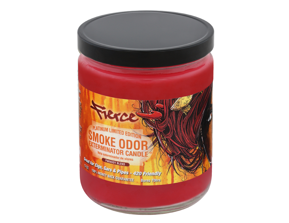 smoke odor candle fierce