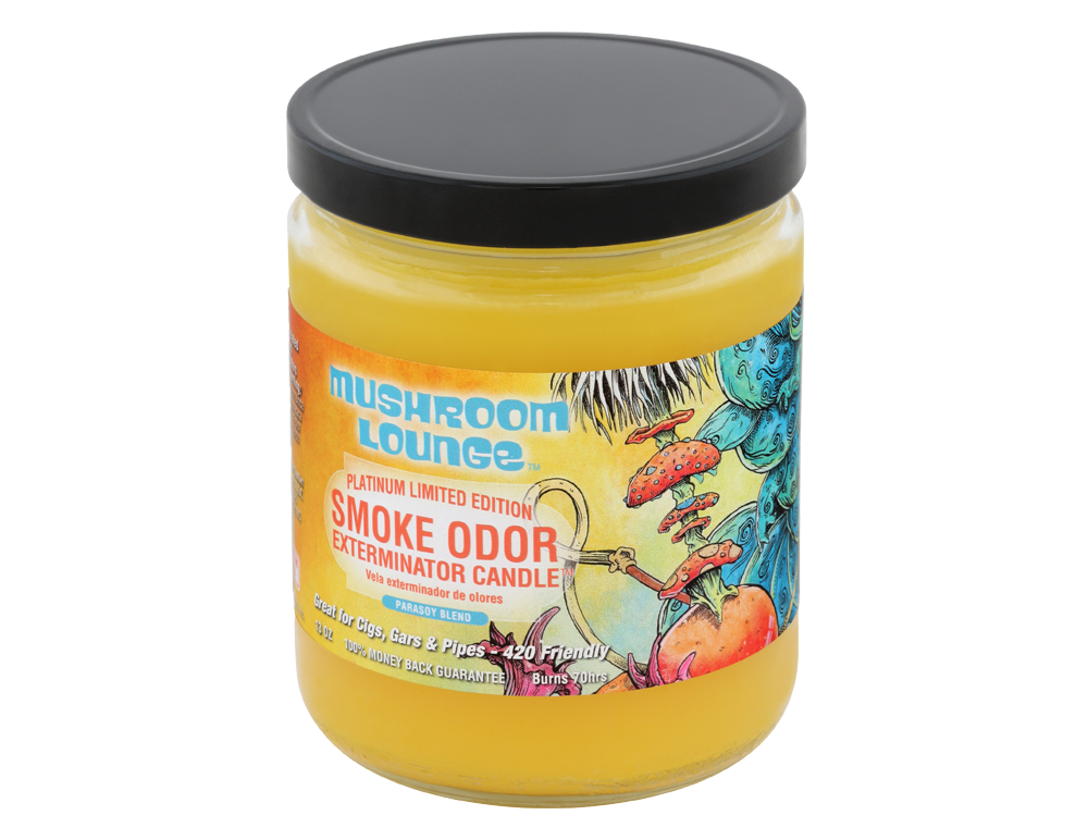 mushroom lounge smoke odor eliminator candle