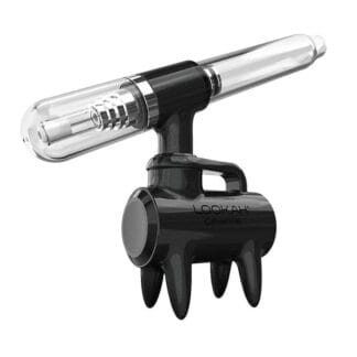 Lookah Giraffe Black – desktop electric nectar collector with quartz coil and glass mouthpiece.