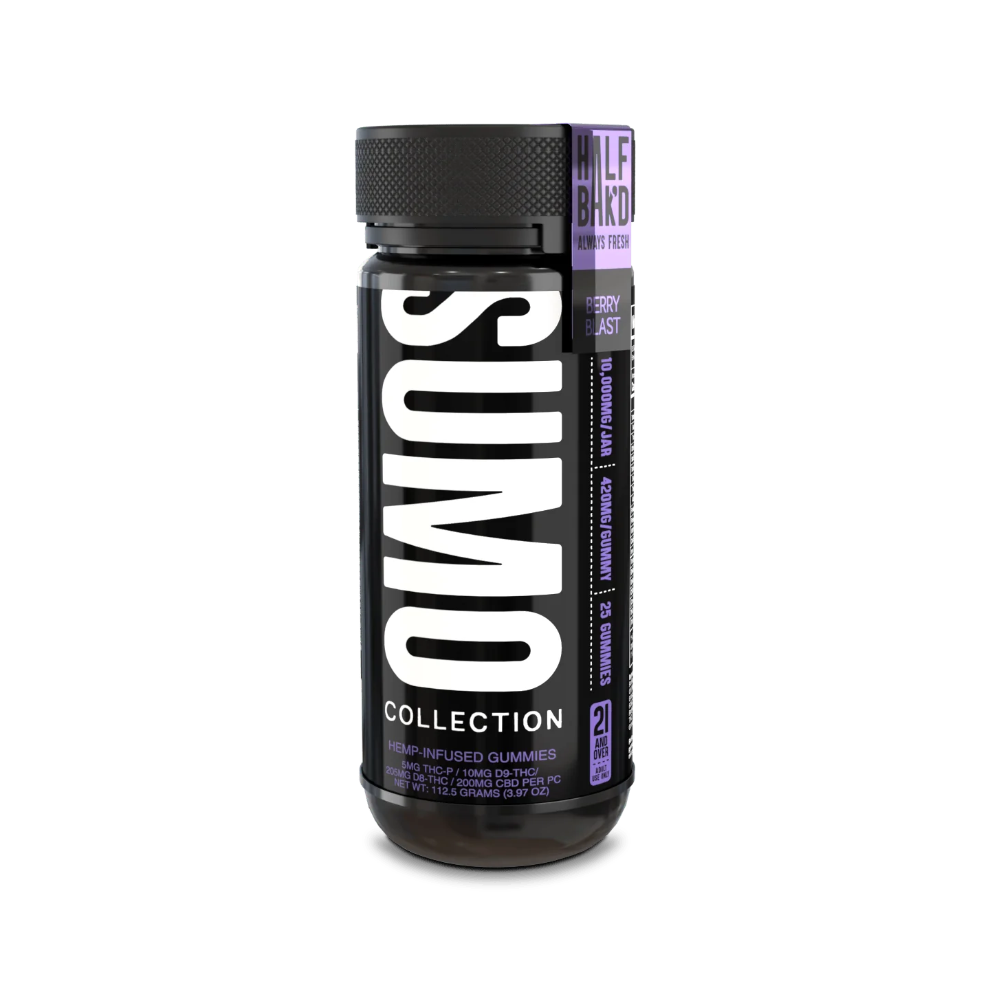 Half Bak'd D9 Sumo 25pk Berry Blast