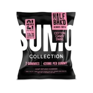 Half Bak'd Sumo Gummies 2 Pk Cotton Candy Swirl