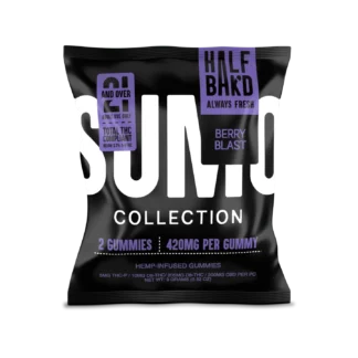Half Bak'd Sumo Gummies 2 Pk Berry Blast