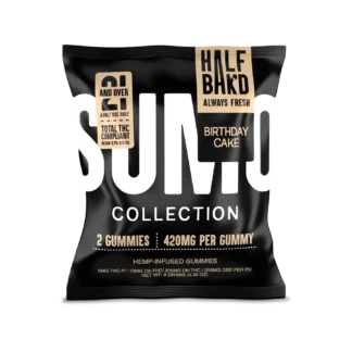 Half Bak'd Sumo Gummies 2 Pk Birthday Cake