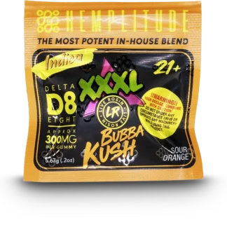 Hemplitude D8 Gummy 300MG Bubba Kush
