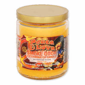 Smoke Odor Exterminator Candle Butter Rum – sweet warm enzyme candle for smoke, pet, and household odors.