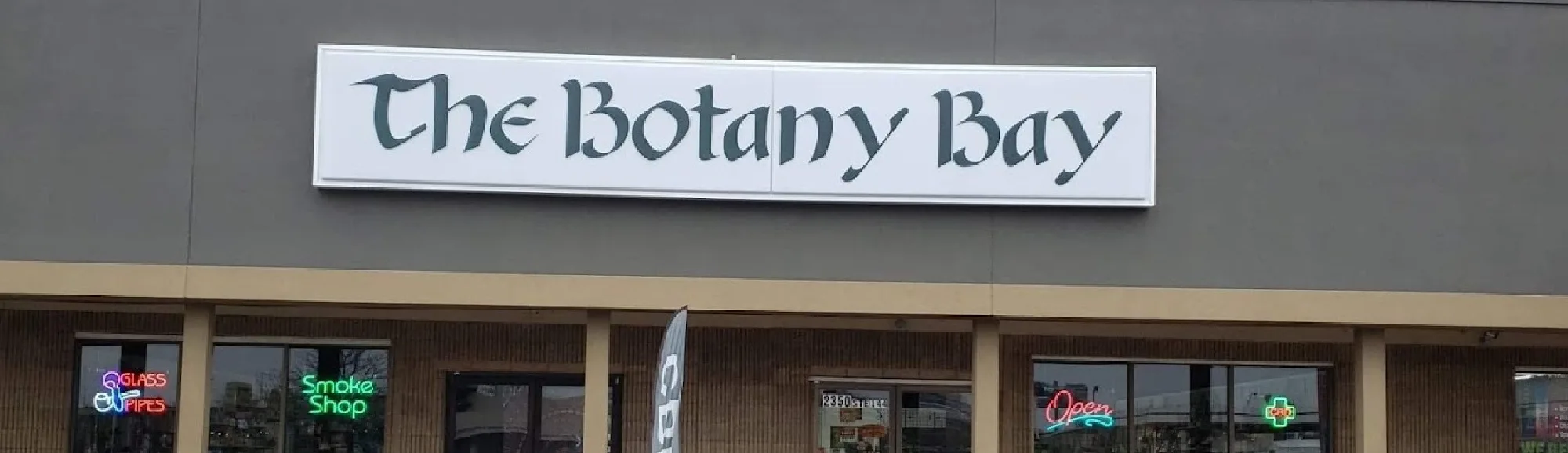 that botany bay, smoke shop, vape shop, legal thc, cbd, and more
