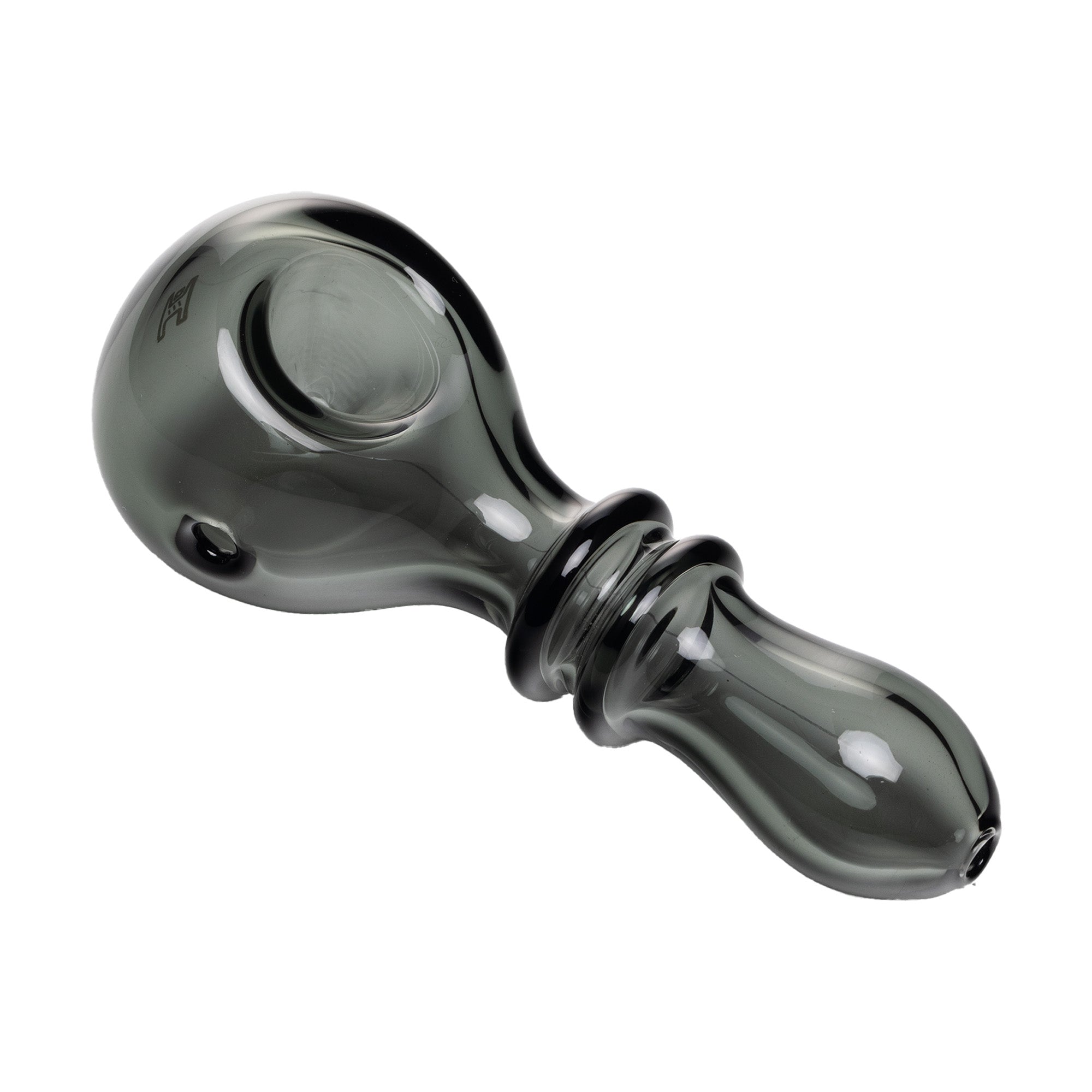 Human Grade Double Ring Spoon Pipe - Image 9
