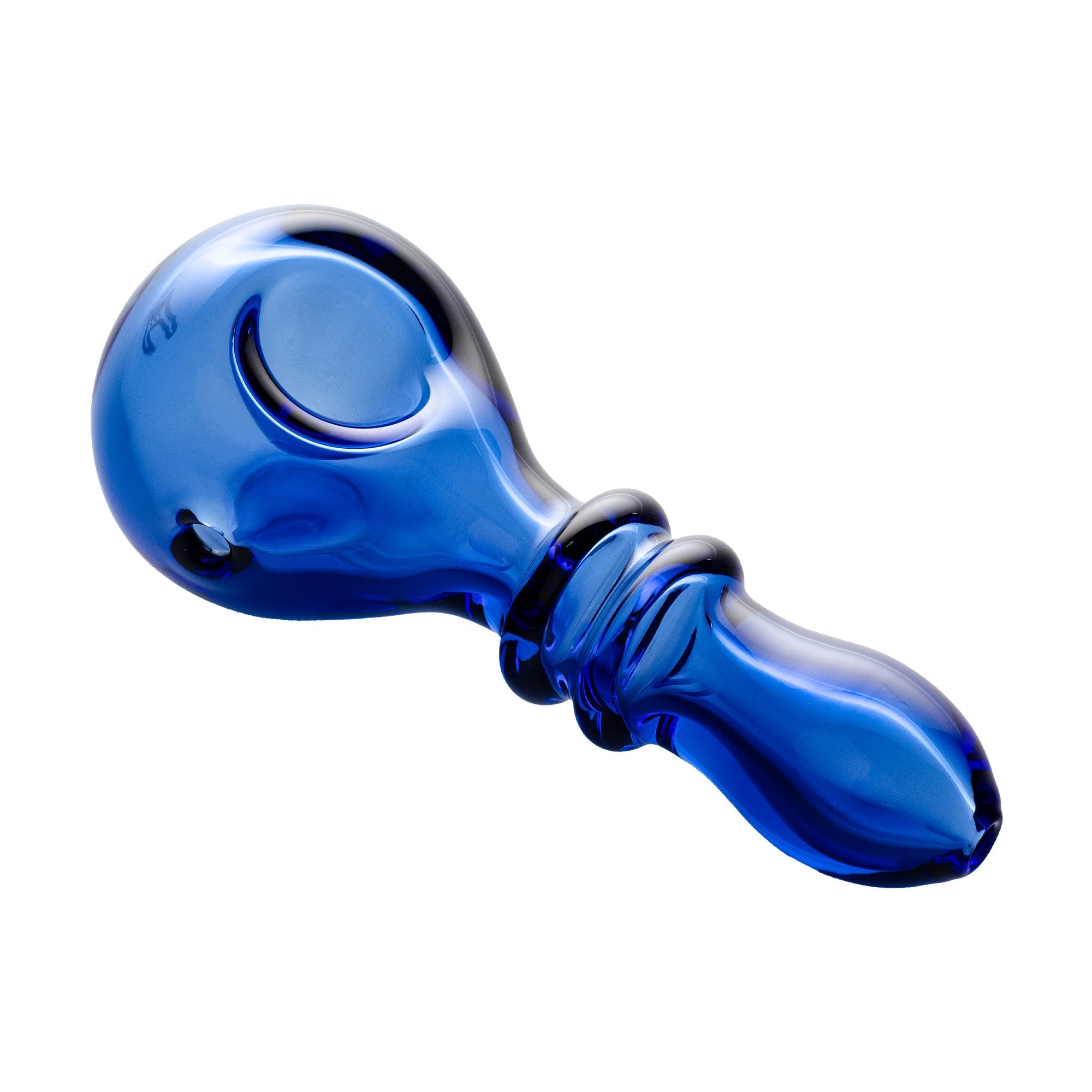 Human Grade Double Ring Spoon Pipe - Image 4