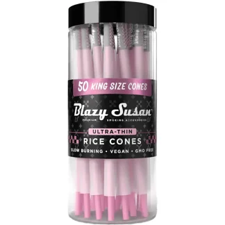 Blazy Susan Cones Ultra Thin King Size 50pk