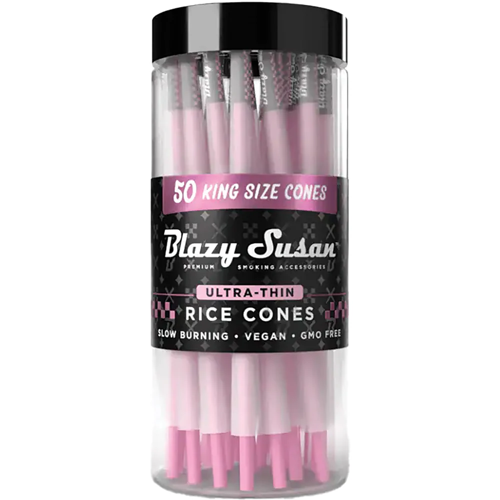 Blazy Susan Cones Ultra Thin King Size 50pk