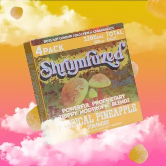 Shrumfuzed Gummies 4pk- Tropical Pineapple