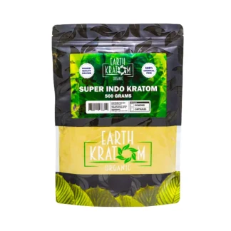 Earth Kratom- Super Indo Powder 500G, bulk kratom powder