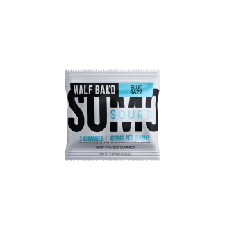 blue razz sour delta hemp gummies